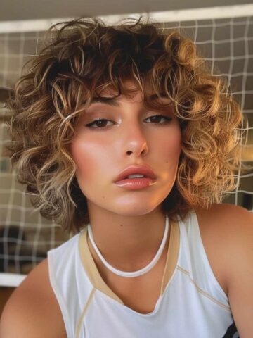 Short Curly Hairstyles Inspo