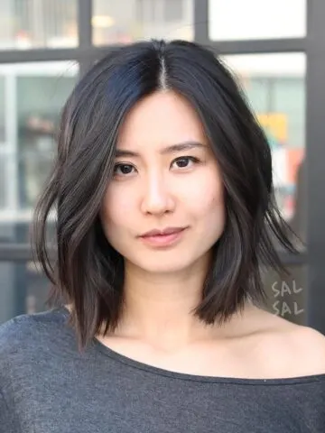 Medium Hairstyles for Square Faces