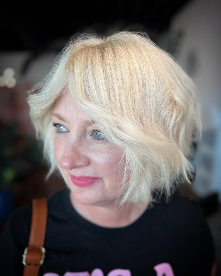 Short Shag Haircuts for Older Women