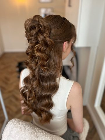 Half Up Half Down Prom Hairstyles