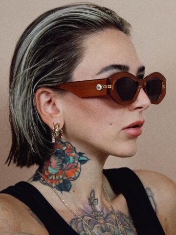 Slicked-Back Short Hair Ideas