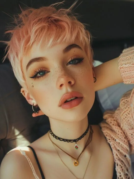 Edgy Pixie Haircuts