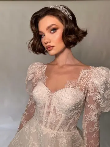 Short Bridal Wedding Hairstyles