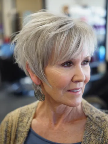 Pixie Bob Haircuts for Older Women