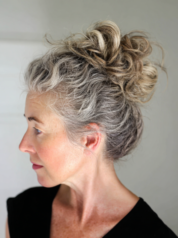 Updo Hairstyles for Older Women