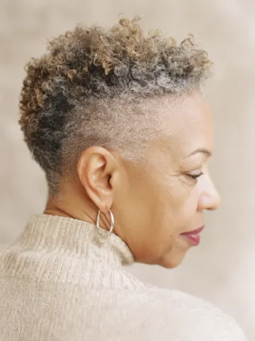 Short Curly Hairstyles for Older Black Women