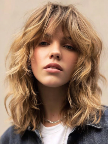 Medium Length Shag Haircuts