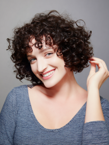 Cute Layered Bob Haircuts for Curly Hair