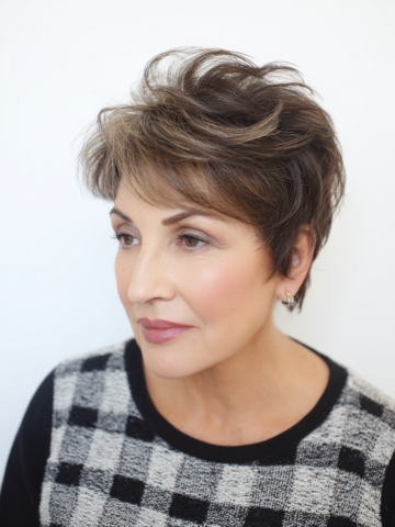 Short Hairstyles for Women Over 50 with Thin Hair