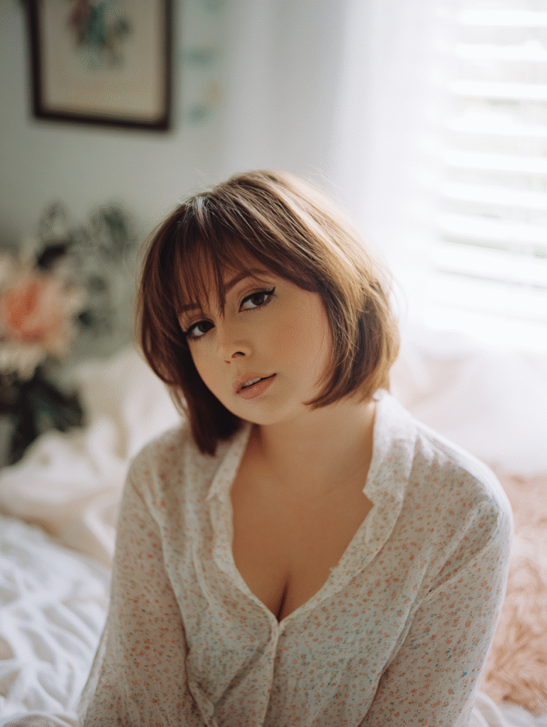 Bob Hairstyles for Round Faces