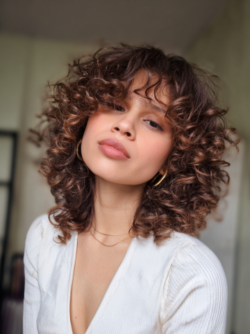 Curly Hairstyles for Oval Faces