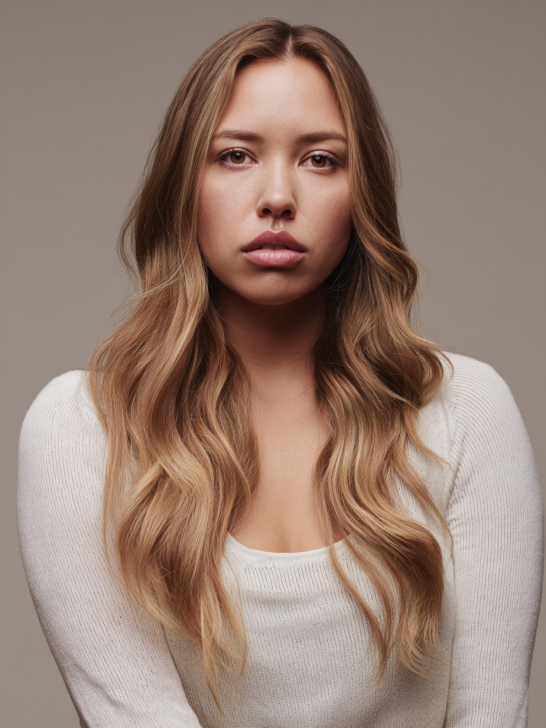 Long Hairstyles for Round Faces