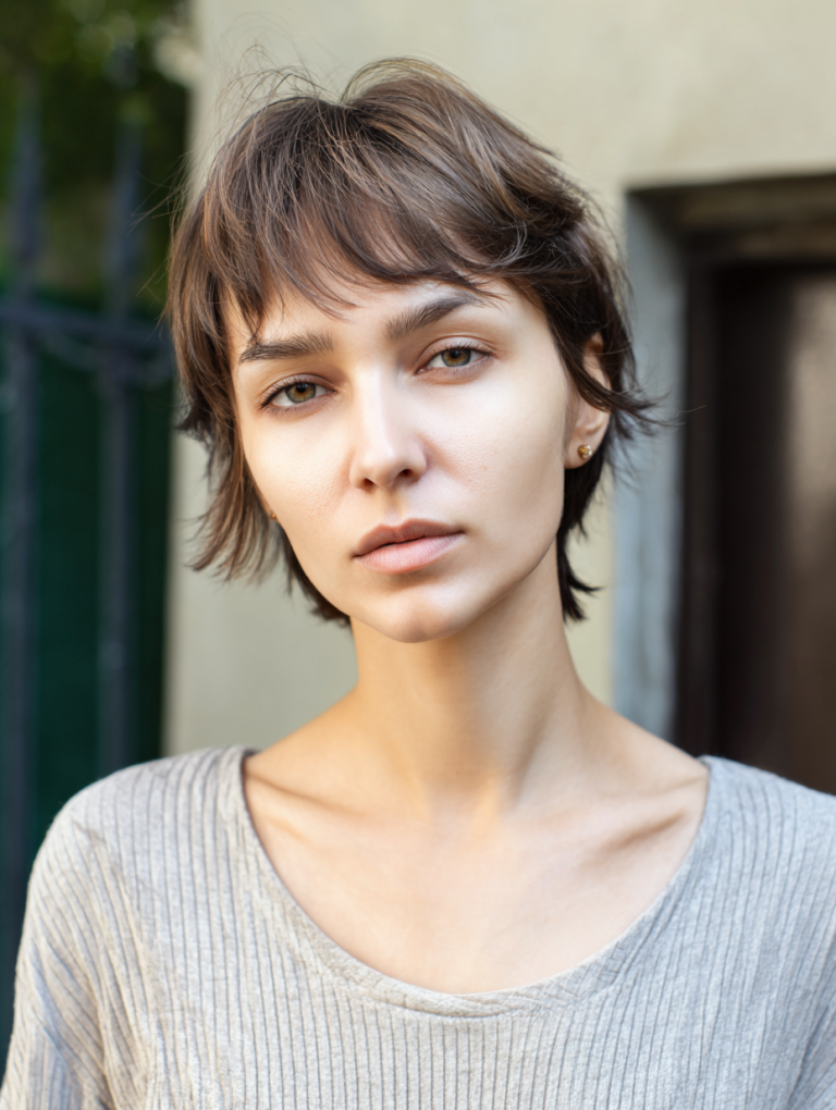 Short Shag Haircuts for Fine Hair