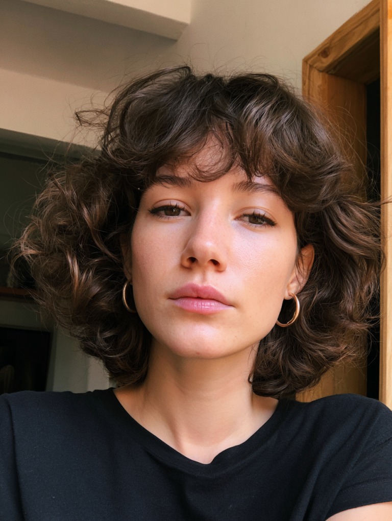 22 Short Shag Haircuts for Curly Hair With Shape and Bounce