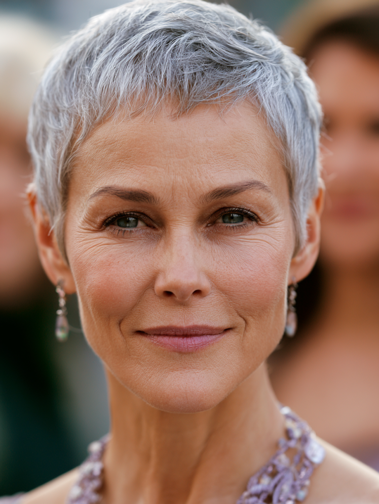 Short Haircuts for Women Over 50