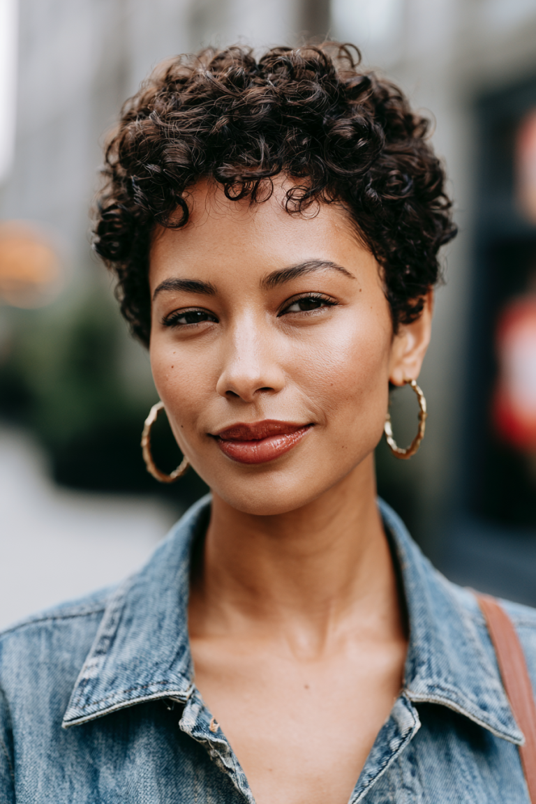 Curly Pixie Hairstyles
