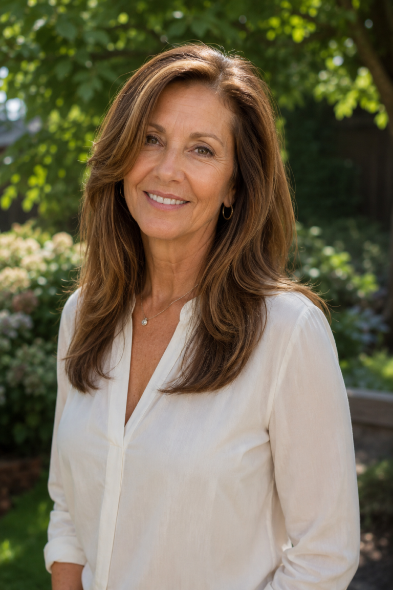 Layered Hairstyles for Women Over 50