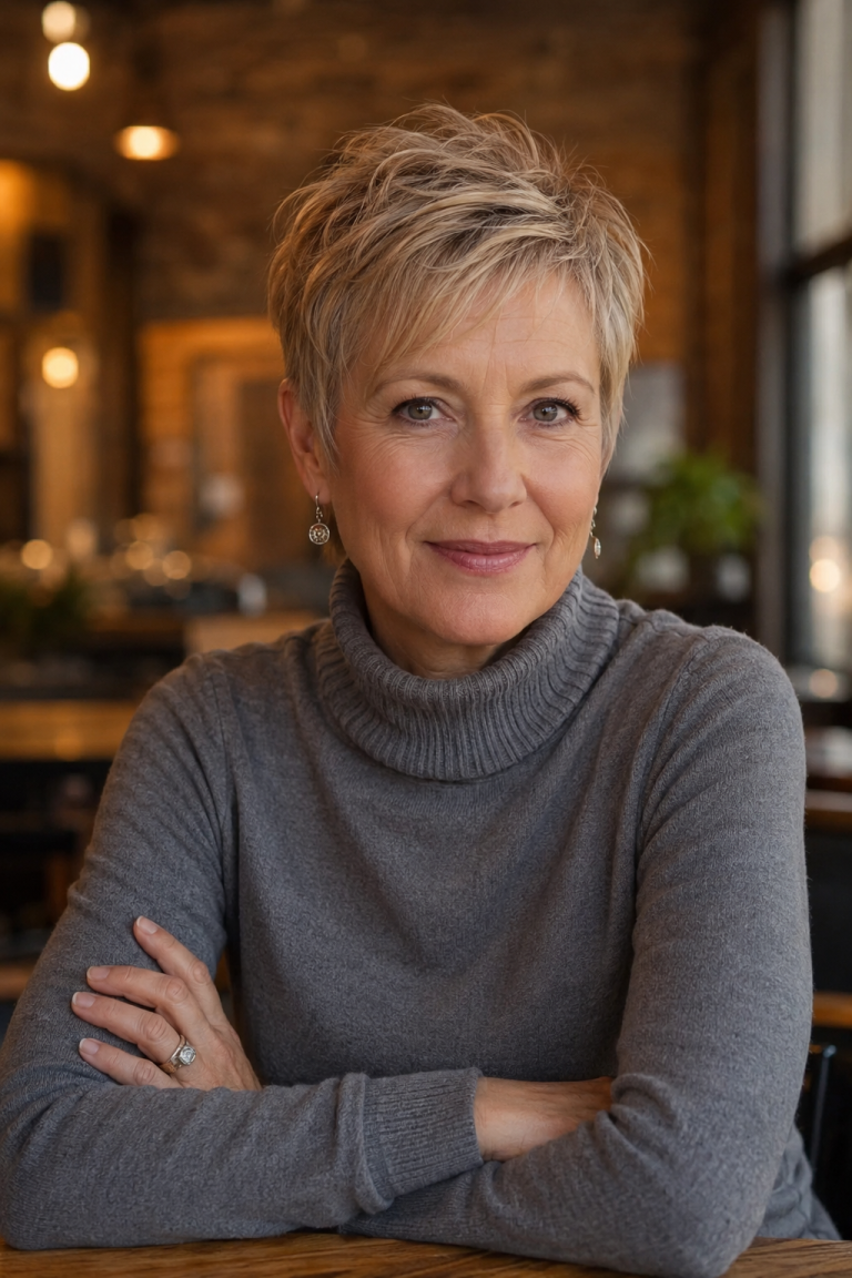 Layered Hairstyles for Women Over 50 with Thin Hair