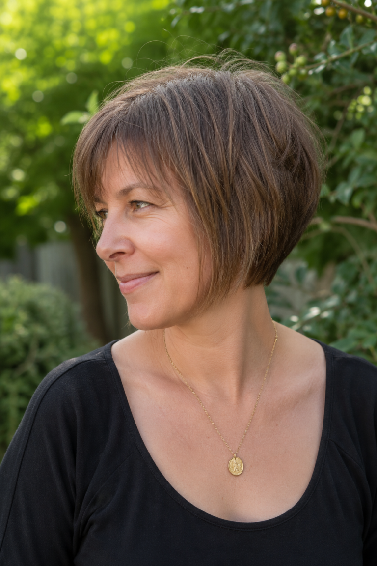 Short Stacked Bob Haircuts