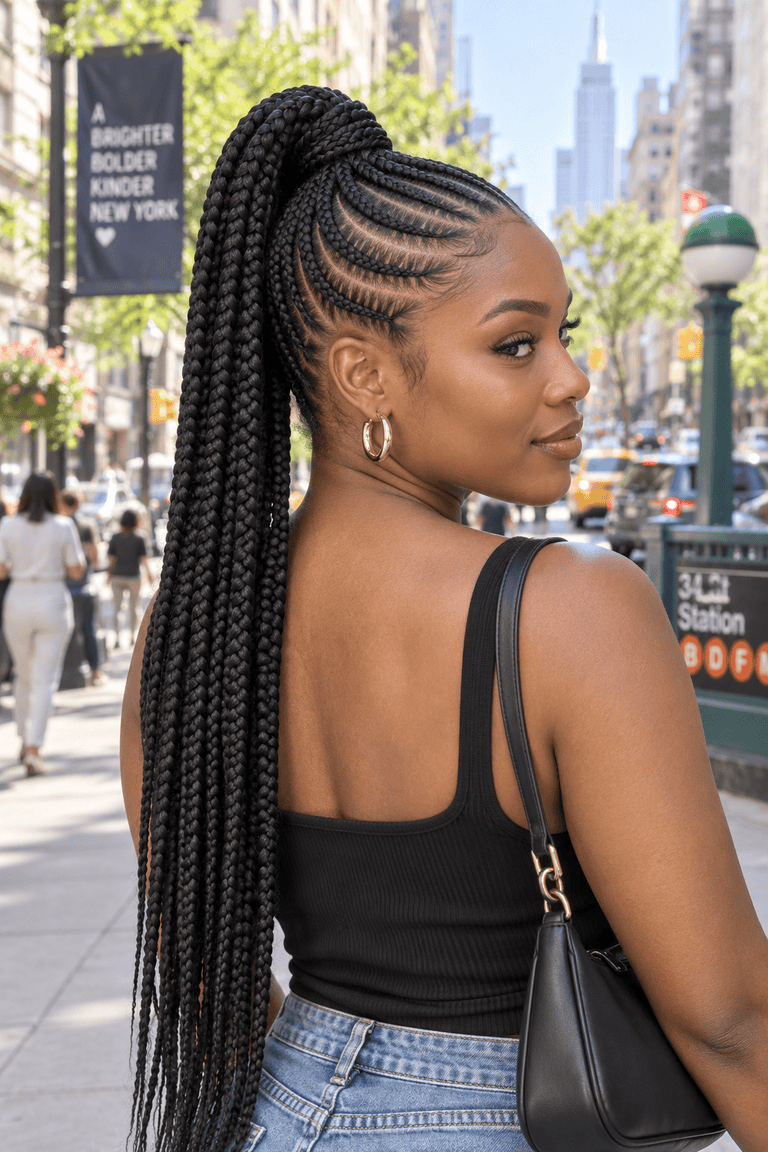 19 Ponytail Hairstyles for Black Women That Steal the Show