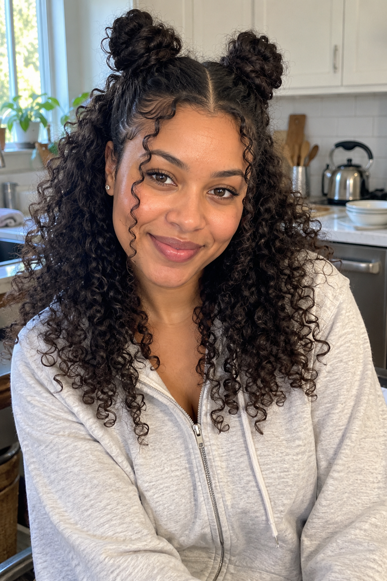 22 Cute Hairstyles for Curly Hair That Keep the Curls Happy