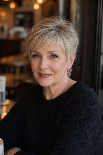 Hairstyles for Thin Fine Hair Over 60