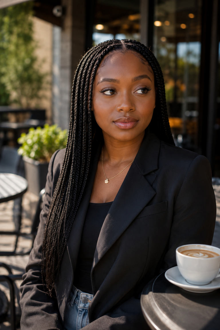 Box Braids Hairstyles for Black Women