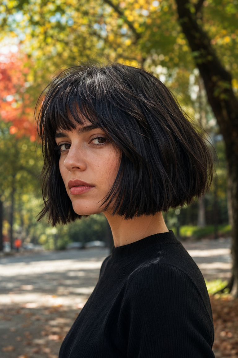 18 Choppy Bob Hairstyles That Save Thick Hair From Looking Bulky