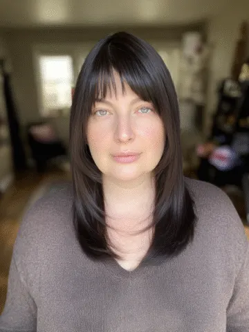 Medium Hairstyles for Full Faces