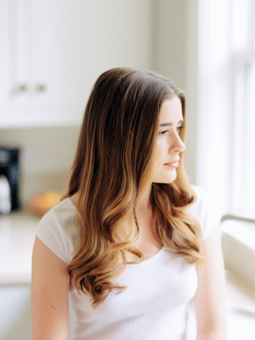 Winter Highlights for Brown Hair