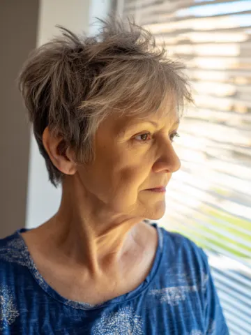 Edgy Choppy Pixie Haircuts for Women Over 50