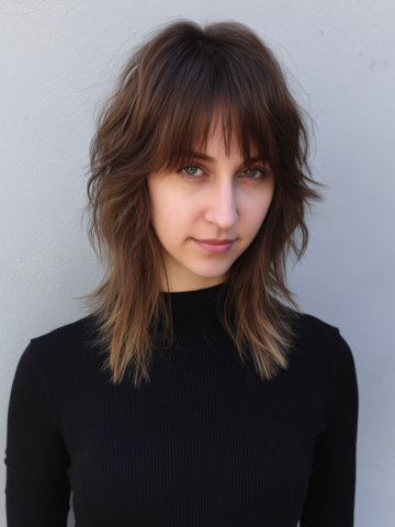 Medium Length Hairstyles With Bangs