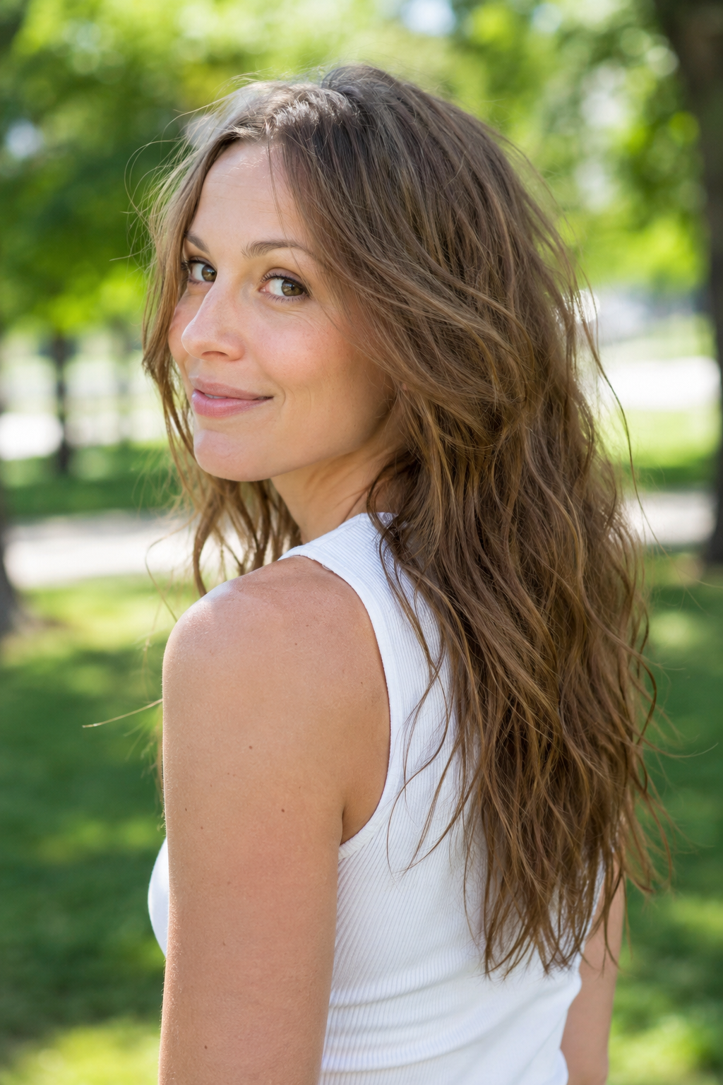 Long Tousled Waves